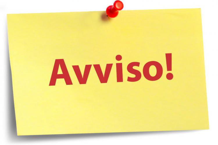 Avviso chiusura servizi al pubblico