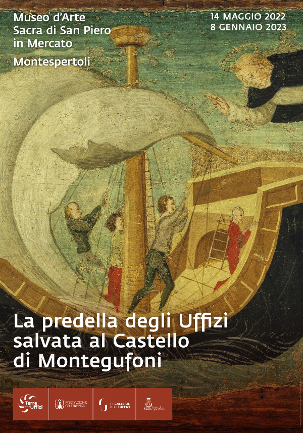 La predella degli Uffizi salvata al castello di Montegufoni