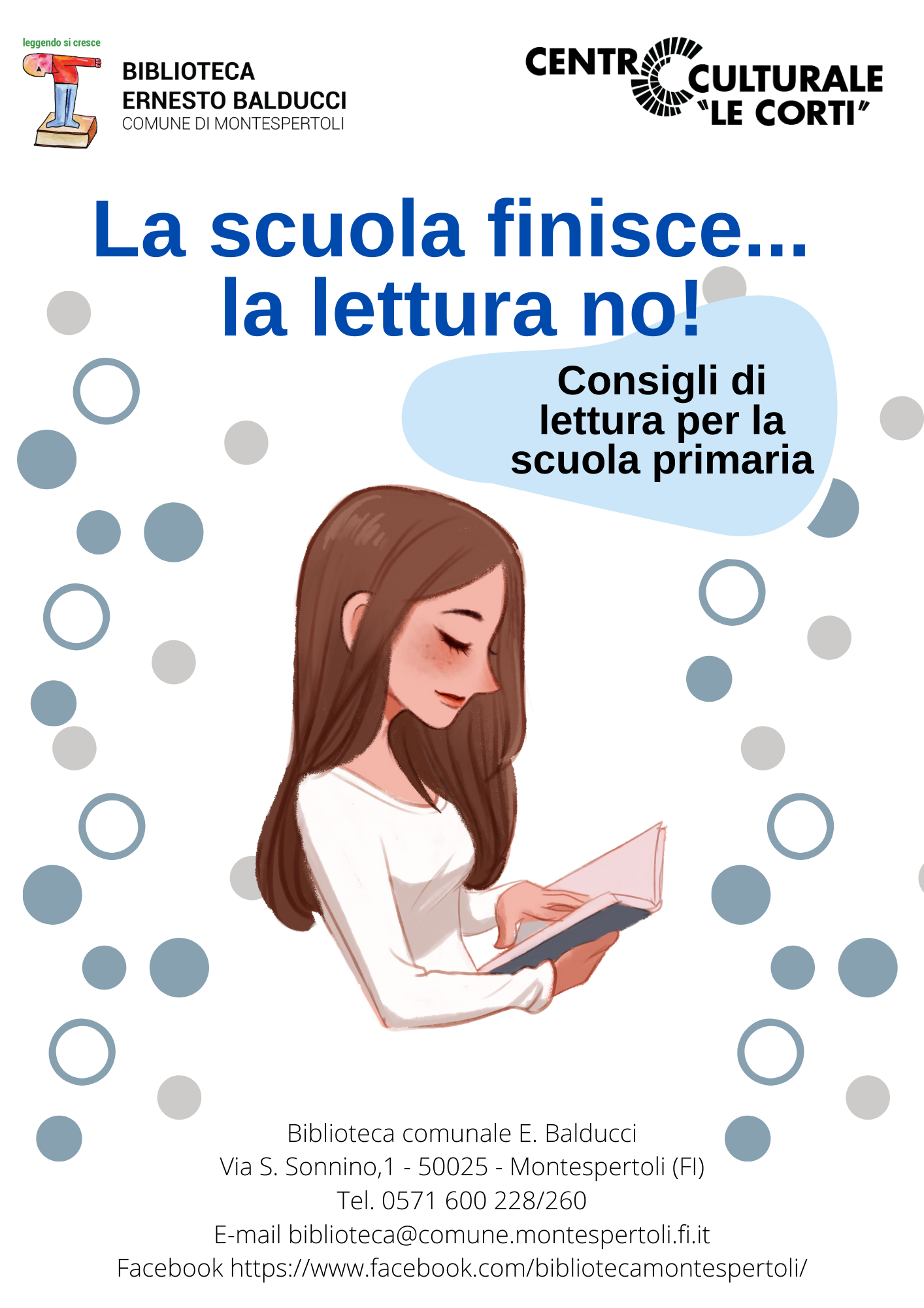 La scuola finisce...la lettura no!