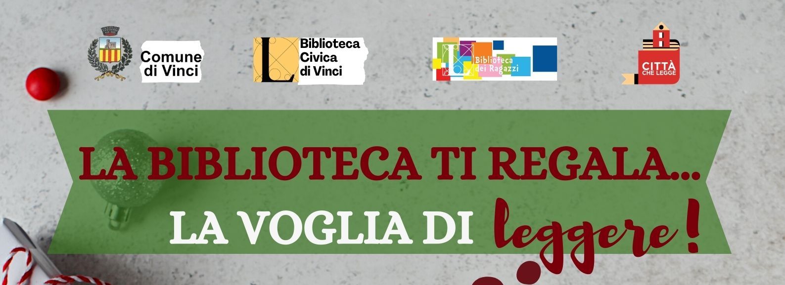 La Biblioteca ti regala...la voglia di leggere!