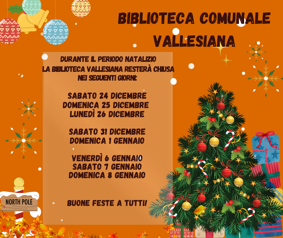 Chiusure del periodo natalizio