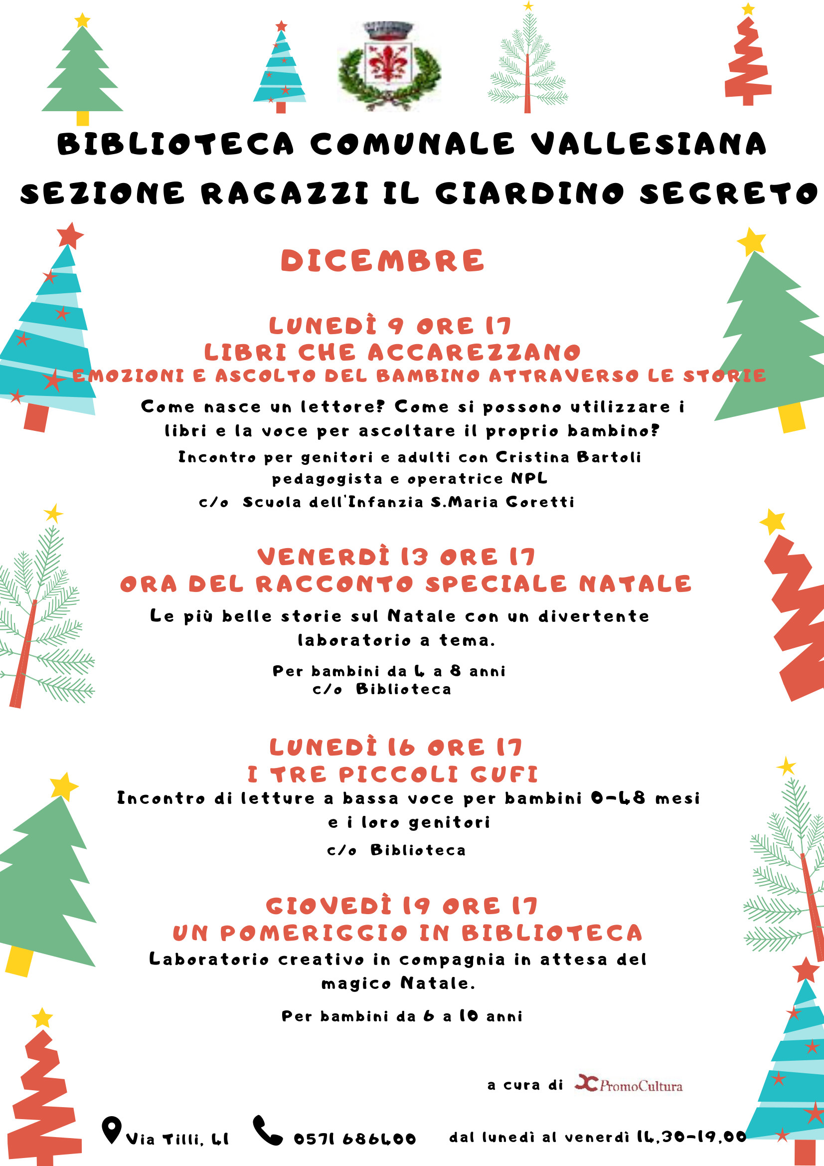 DICEMBRE IN BIBLIOTECA