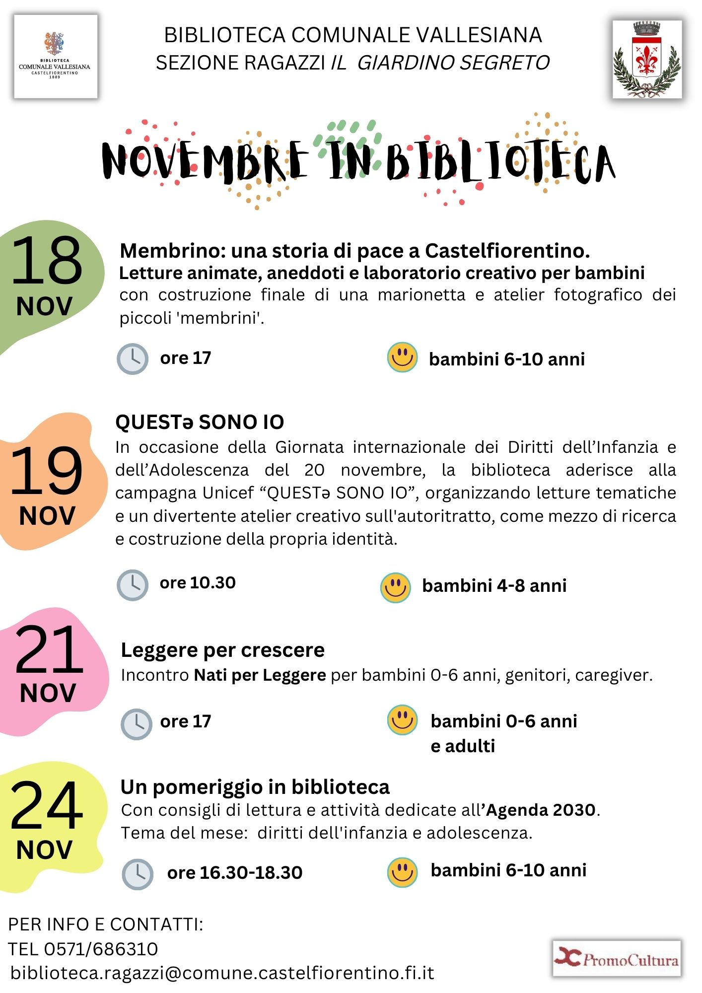 Novembre in biblioteca