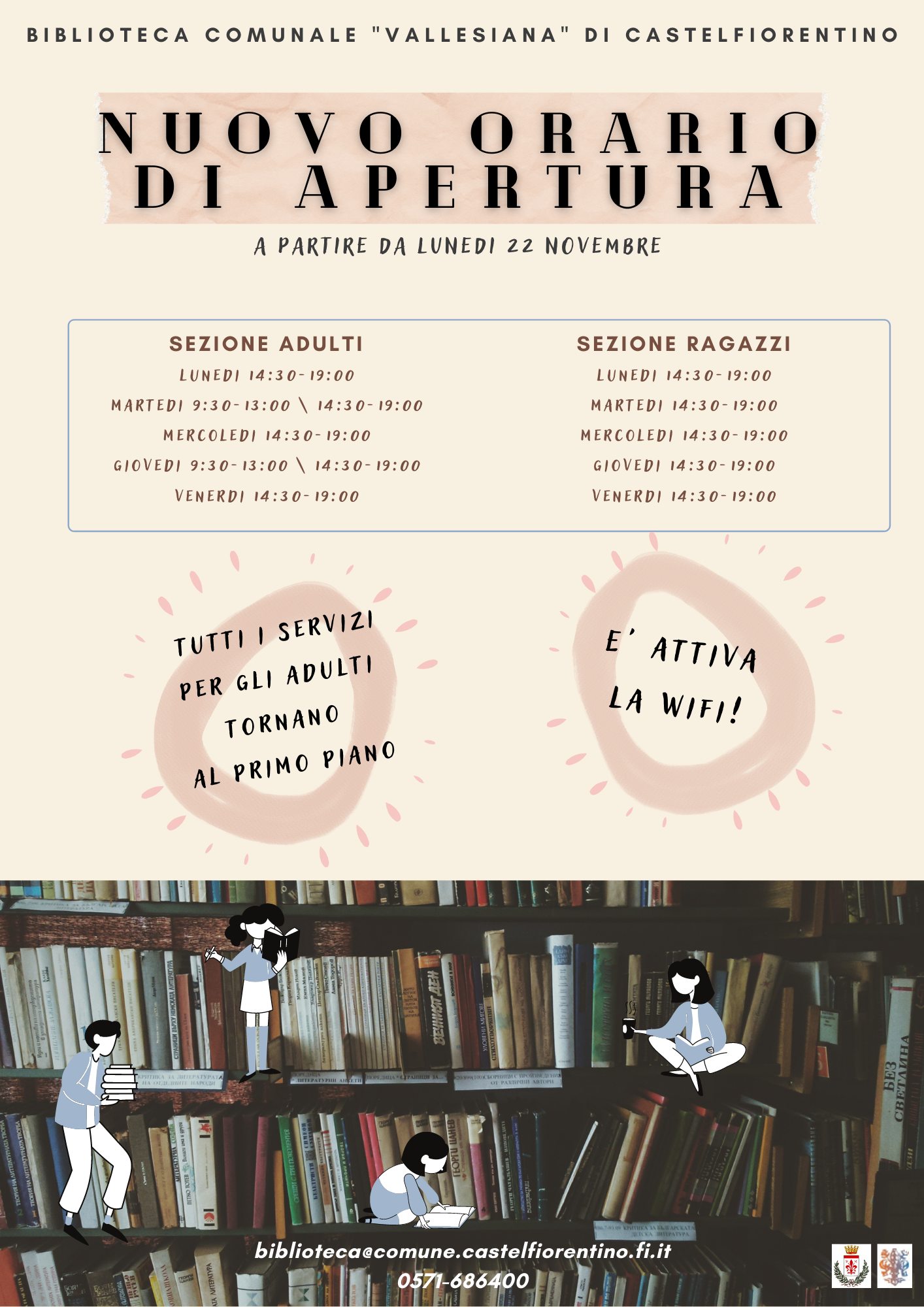 Nuovo orario di apertura