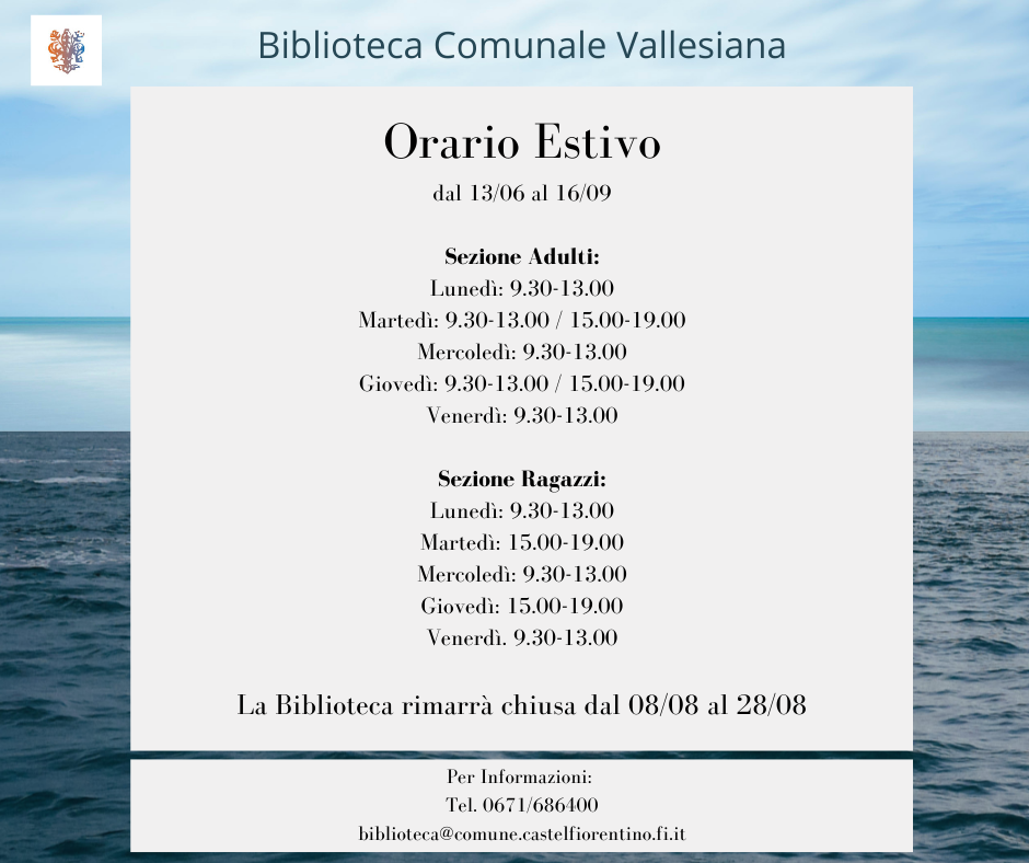 Orario estivo 2022