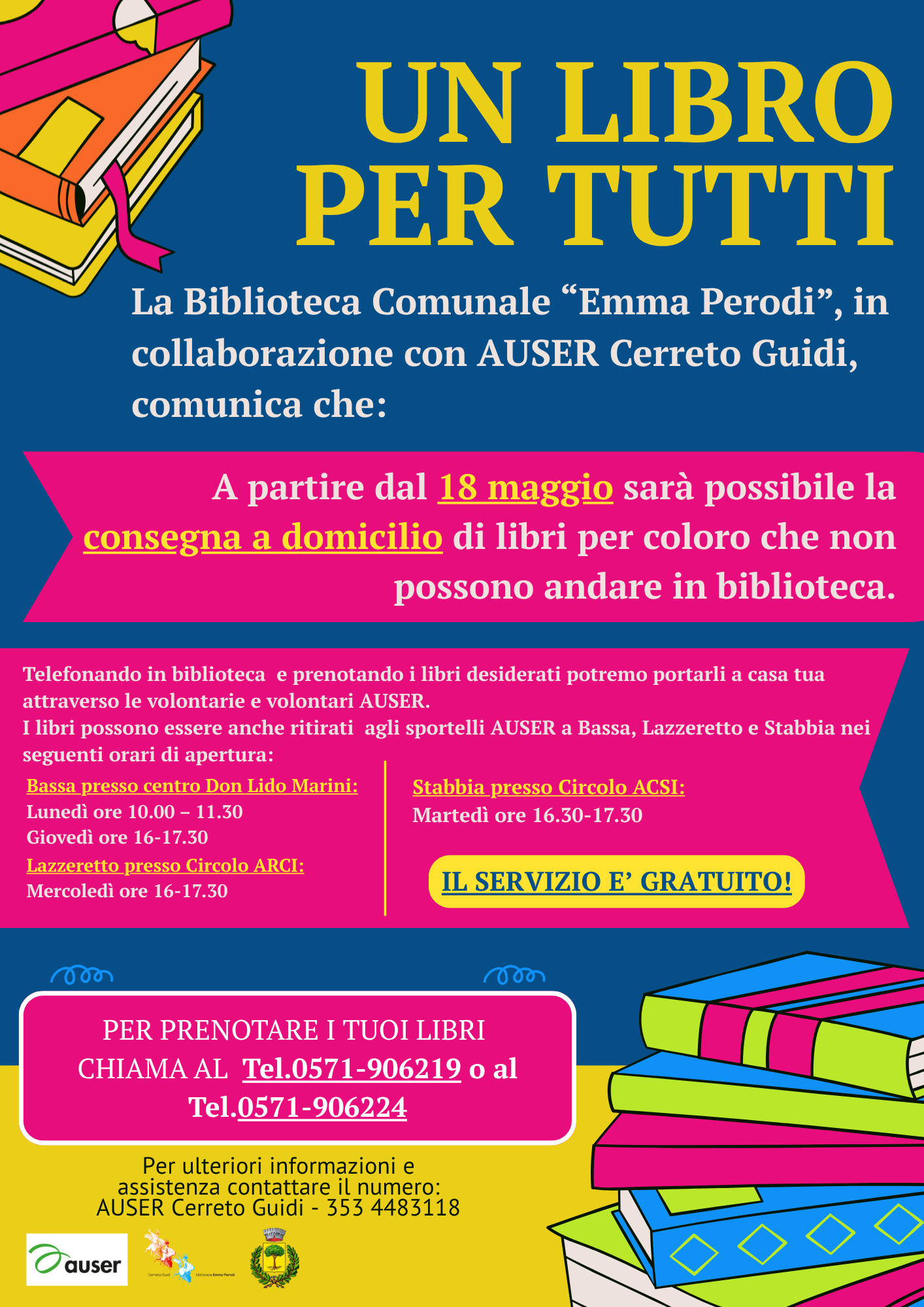 Un libro per tutti - locandina