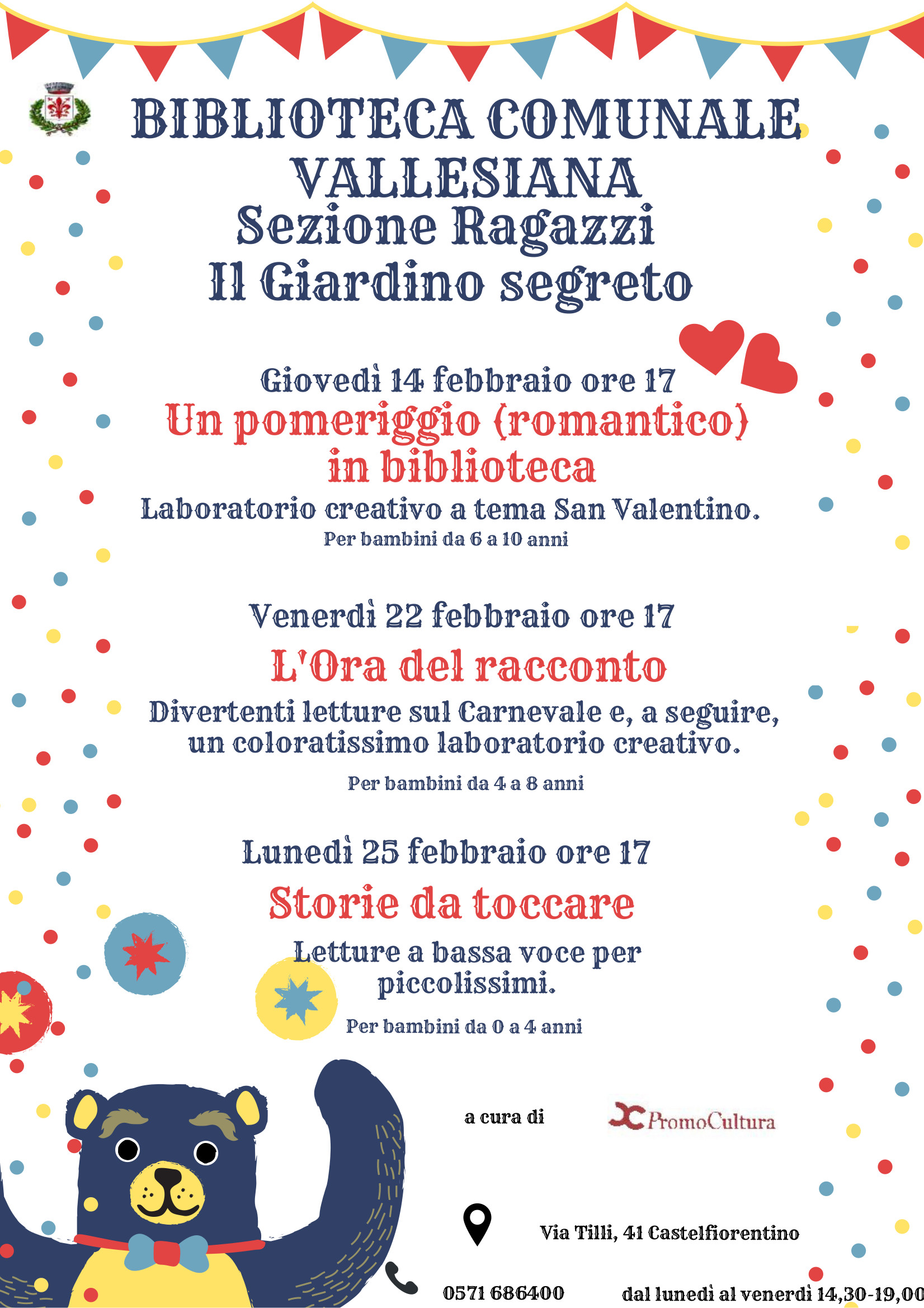 Febbraio in biblioteca