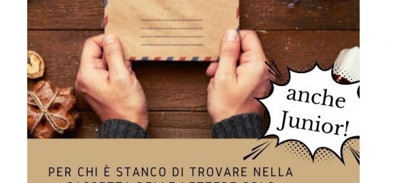 CARO LETTORE, TI SCRIVO DIVENTA ANCHE 