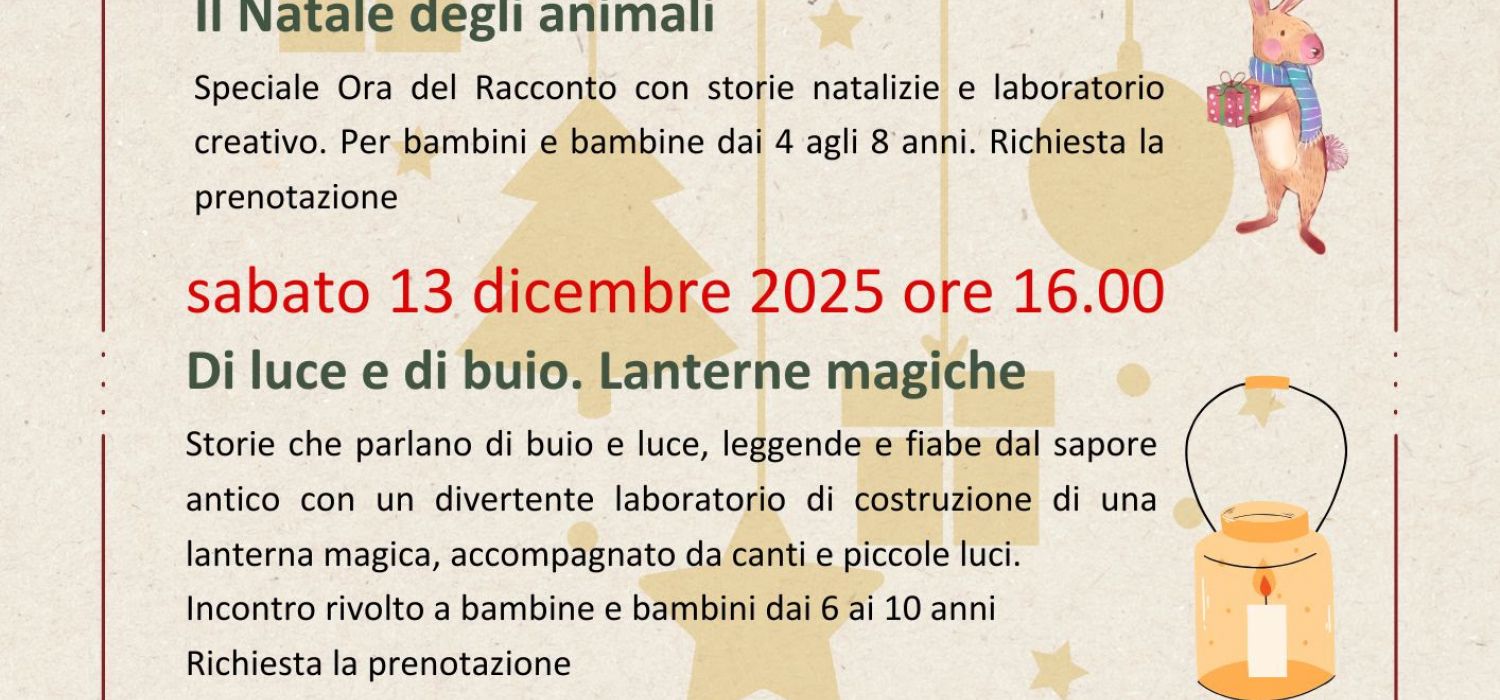Appuntamenti di dicembre